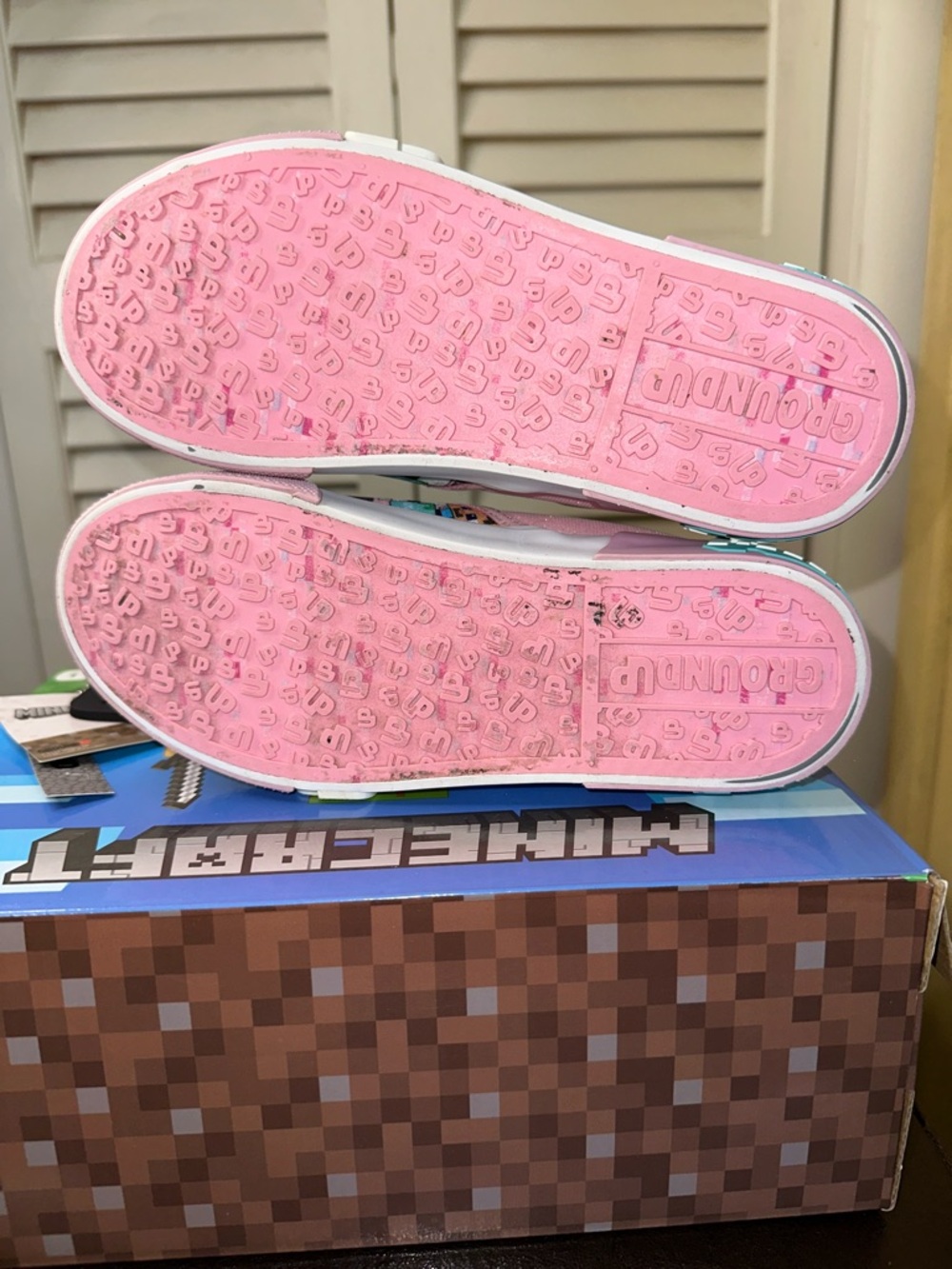 Kids Minecraft GroundUP Slip-Ons… - Picture 9 of 9